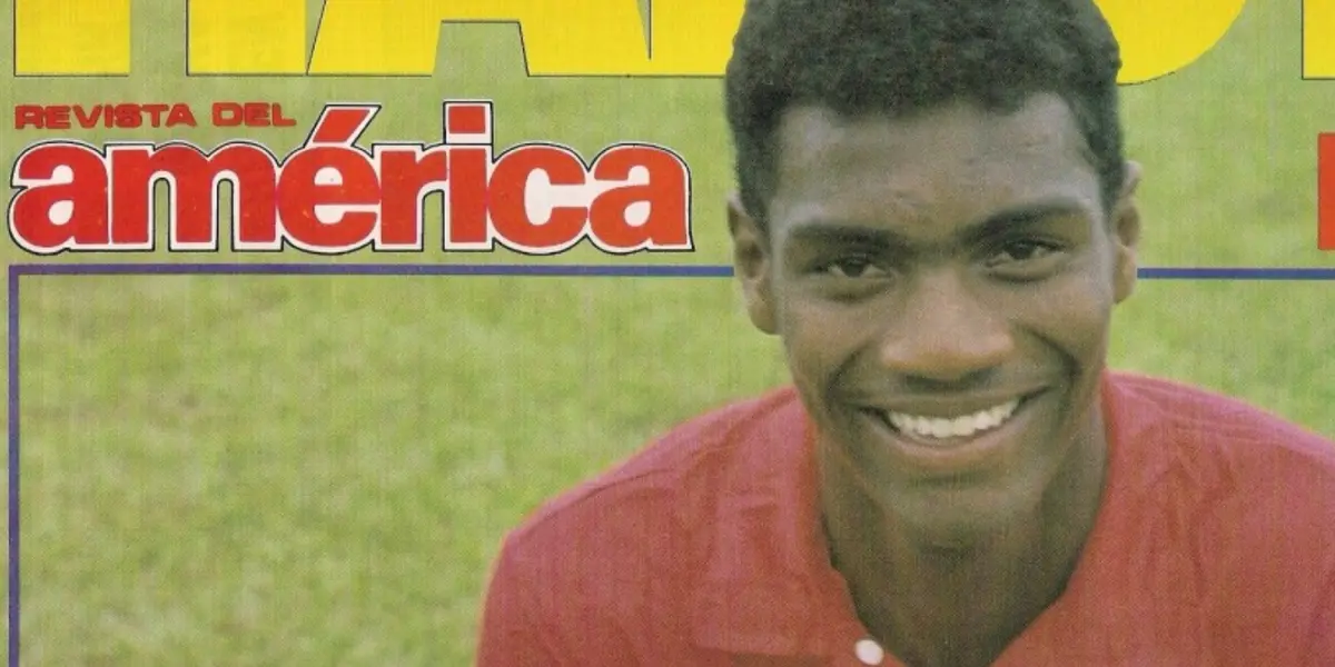El exfutbolista colombiano jugó en América de Cali en el año 1991 hasta 1994 y partió rumbo al exterior.