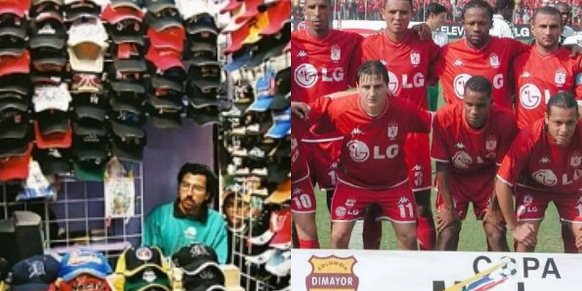 El exfutbolista colombiano pasó por el club escarlata en varias temporadas y tuvo un gran rendimiento en Millonarios