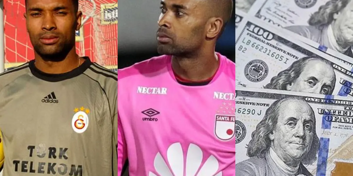 El exfutbolista fue un gran referente en la liga colombiana tras su paso por Santa Fe, Millonarios, entre muchos otros equipos.