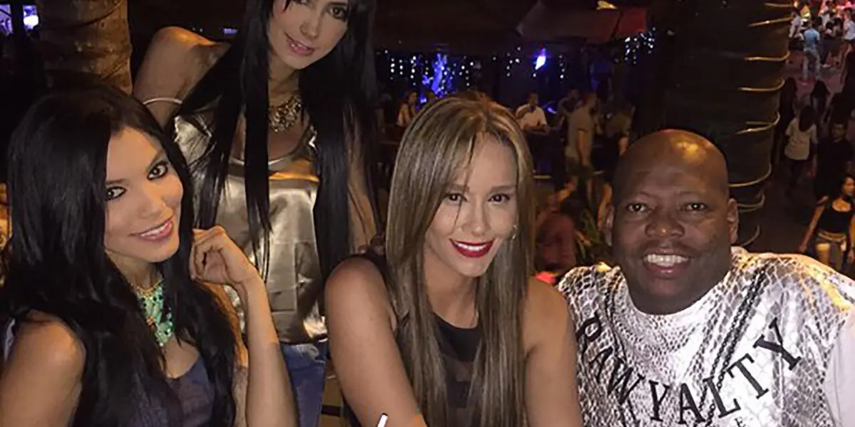 El exfutbolista había invitado a una mujer de la farándula colombiana a su finca pero la mujer lo rechazó.