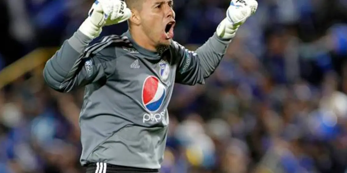 El exguardameta tuvo un paso por el club embajador donde estuvo por 5 años.