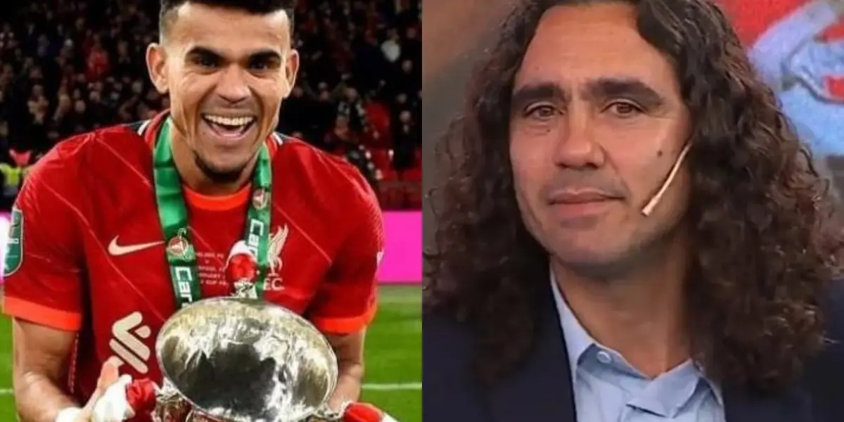 El exjugador argentino habló sobre el colombiano que juega en Liverpool
