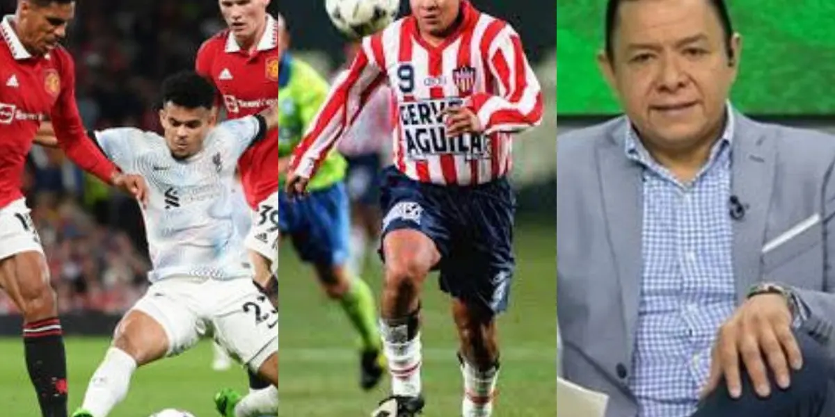 El exjugador arremetió contra Luis Díaz por su modesto partido ante Manchester United