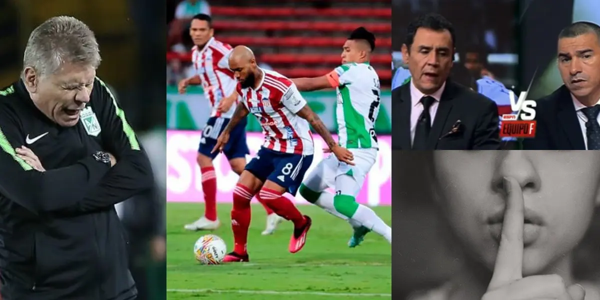 El exjugador de Atlético Nacional dio una insólita excusa por la derrota ante Junior
