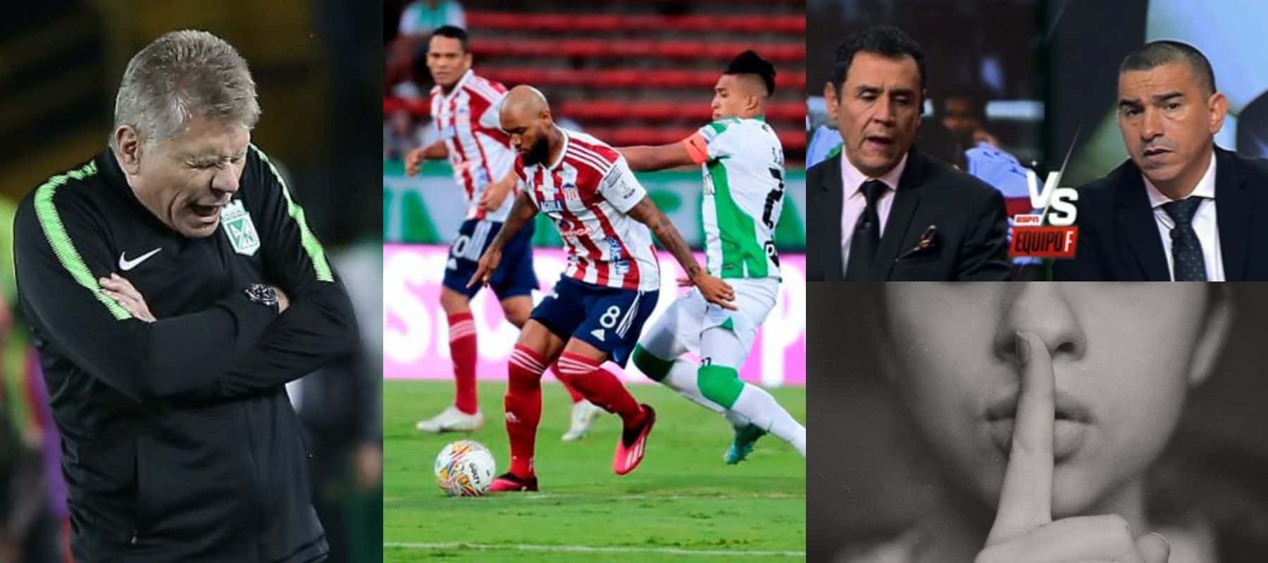 El exjugador de Atlético Nacional dio una insólita excusa por la derrota ante Junior