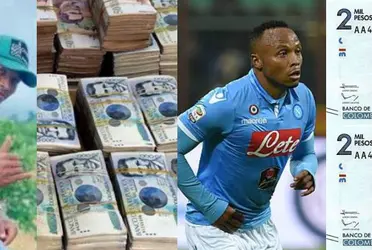 El exjugador de Atlético Nacional y Napoli ganaba millones en Europa