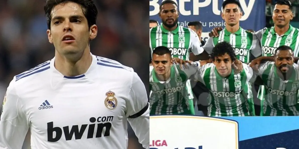 El exjugador brasileño tiene la camiseta de un club colombiano que no es Atlético Nacional