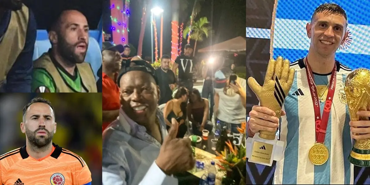 El exjugador colombiano pudo ser una estrella al estilo David Ospina y Dibu Martínez, pero le suguiño los pasos al Tino en la fiesta