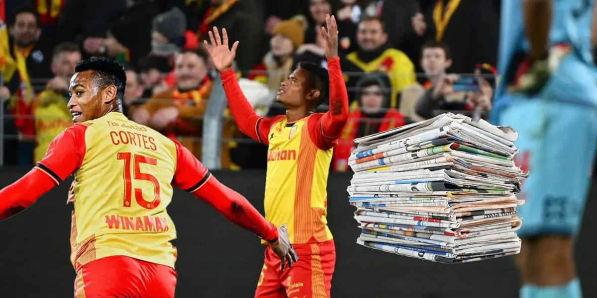 El exjugador de Millonarios marcó con la camiseta de Lens en la liga de Francia