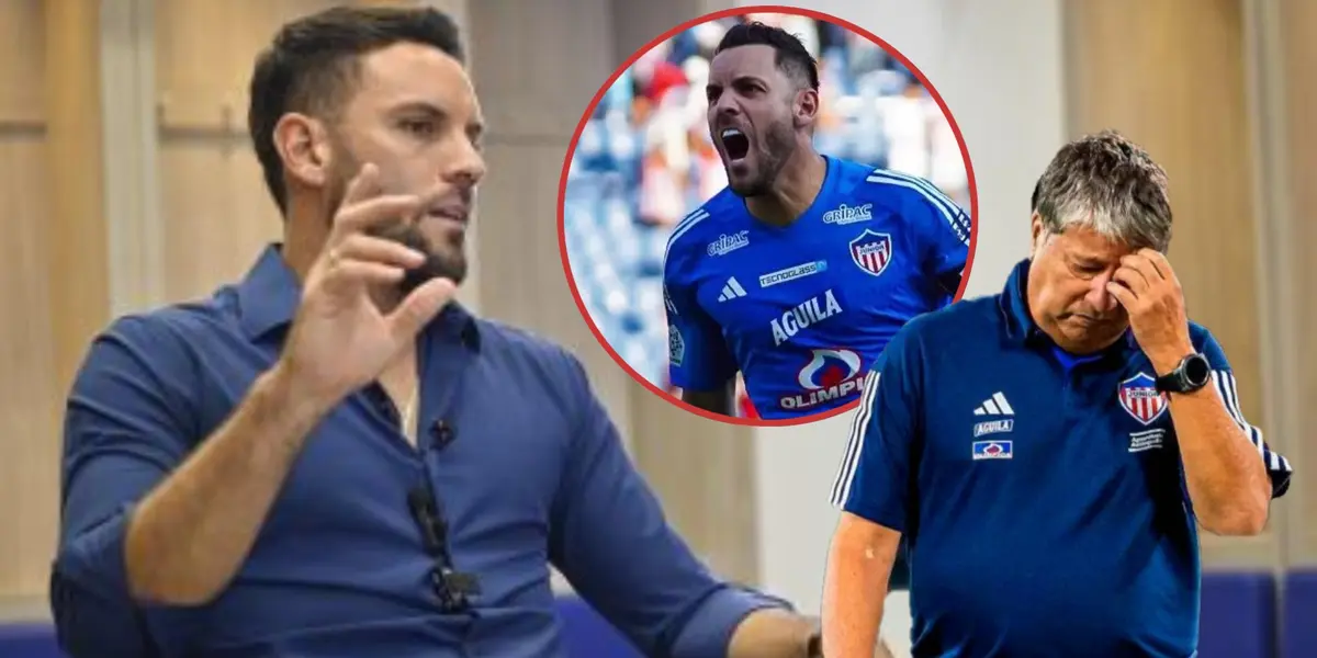 El exjugador del Junior le mandó un tremendo sablazo a Bolillo Gómez (Foto tomada de Infobae, El Heraldo, El Colombiano)