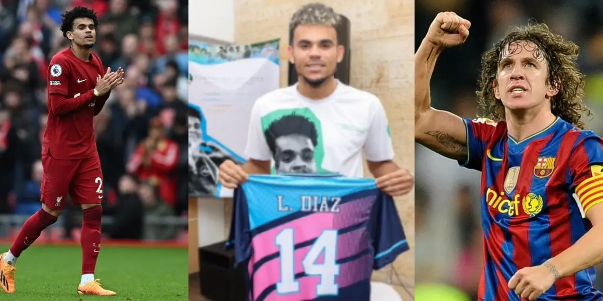 El exjugador español sorprendió en nuestro país con un gesto al estilo Luis Díaz