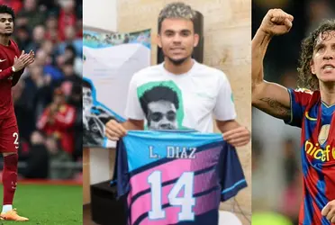 El exjugador español sorprendió en nuestro país con un gesto al estilo Luis Díaz