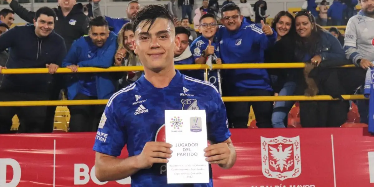 El exjugador de Fortaleza ahora es uno de los mejores jugadores del fútbol colombiano.