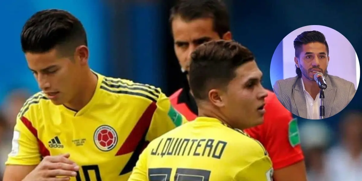 El exjugador fue tajante con James Rodríguez en la selección Colombia