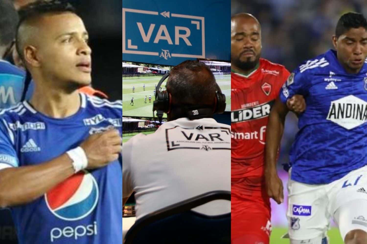 El exjugador hizo un duro comentario sobre el VAR que tuvo una insólita acción contra Millonarios