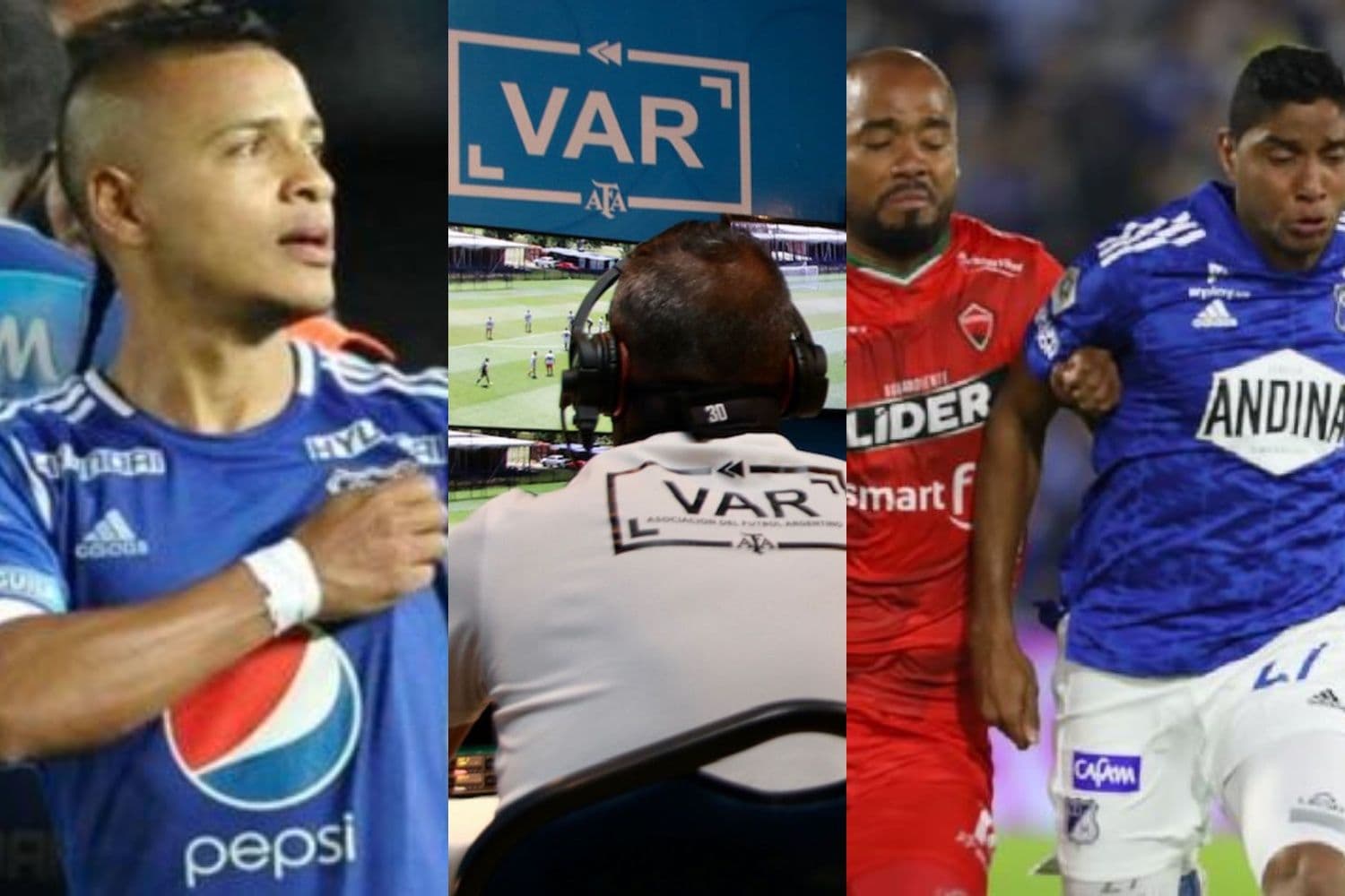 El exjugador hizo un duro comentario sobre el VAR que tuvo una insólita acción contra Millonarios