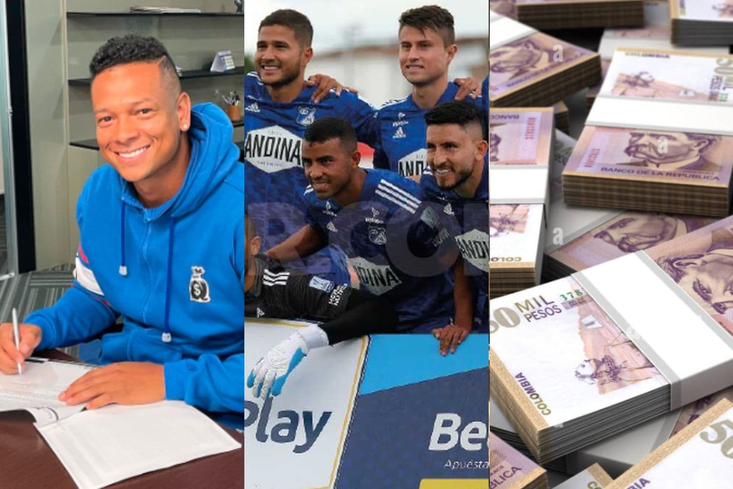 El exjugador mostró su nuevo club en Colombia donde está ganando millones