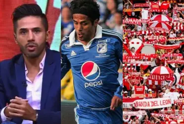 El exjugador que paso por Millonarios dijo algo que molesto a los hinchas de Independiente Santa Fe