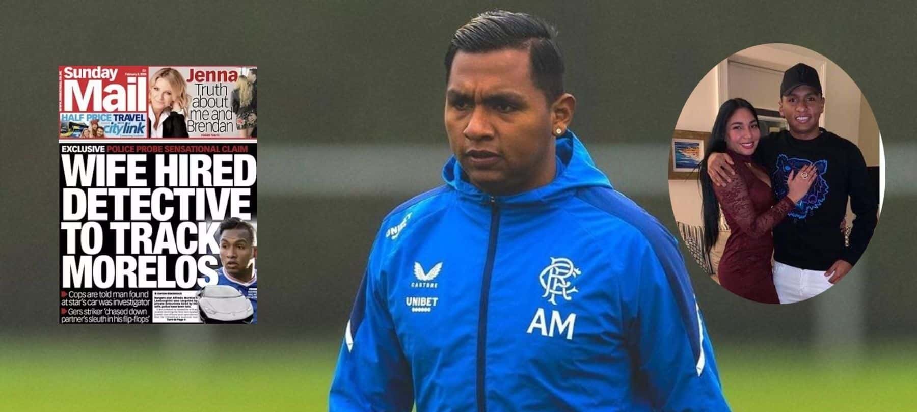El exjugador de Rangers de Escocia vivió una insólita situación en ese país