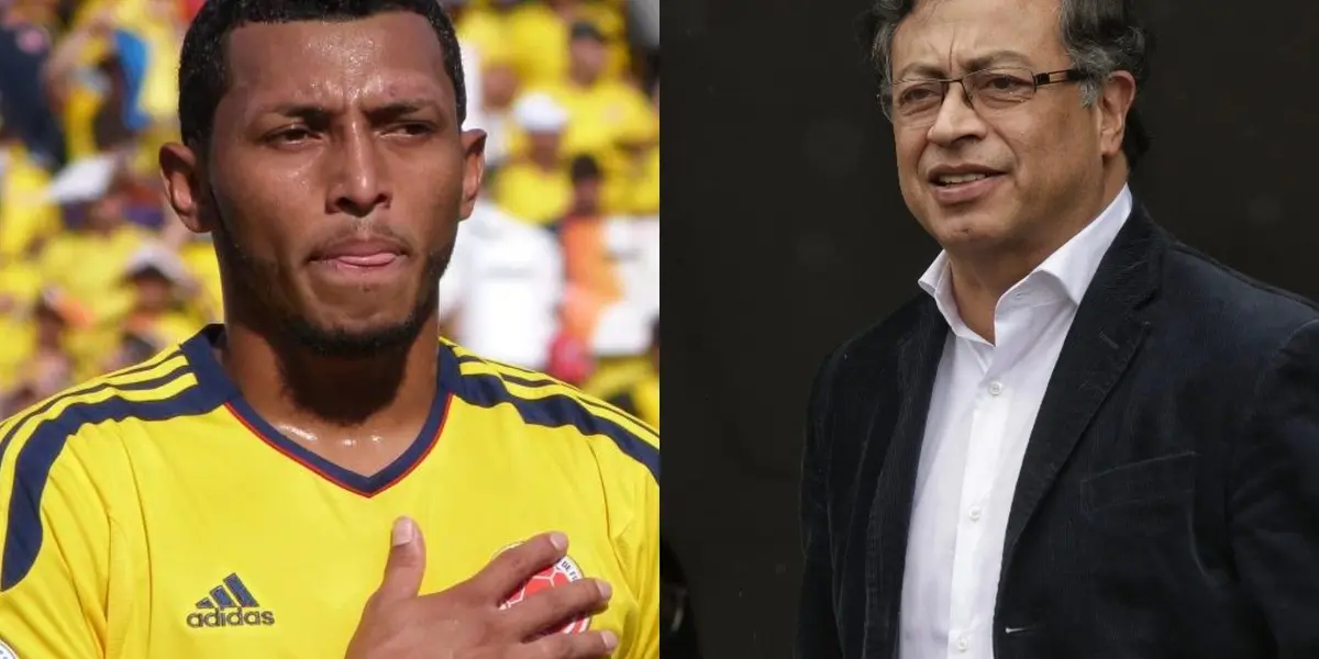 El exjugador de Selección Colombia le envió un mensaje a Gustavo Petro