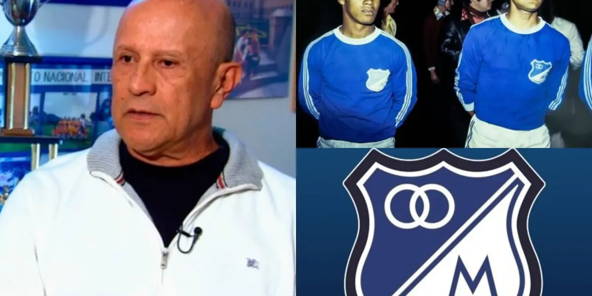 El exjugador solo vistió la camiseta de Millonarios y se retiró en 1983