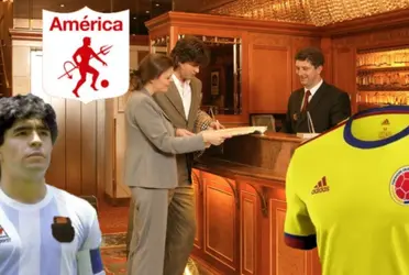 El exjugador tuvo un gran nivel y ya le decían Maradona colombiano por su gran talento