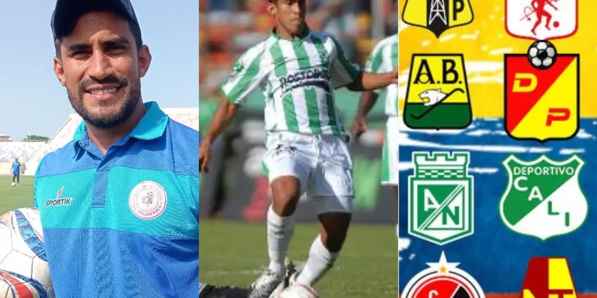 El exjugador visitó la camiseta de Atlético Nacional por cinco temporadas tras su paso por el Junior de Barranquilla