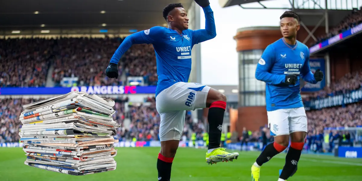 El exMillonarios está en gran forma ahora en Escocia (Foto tomada de redes sociales de Rangers)