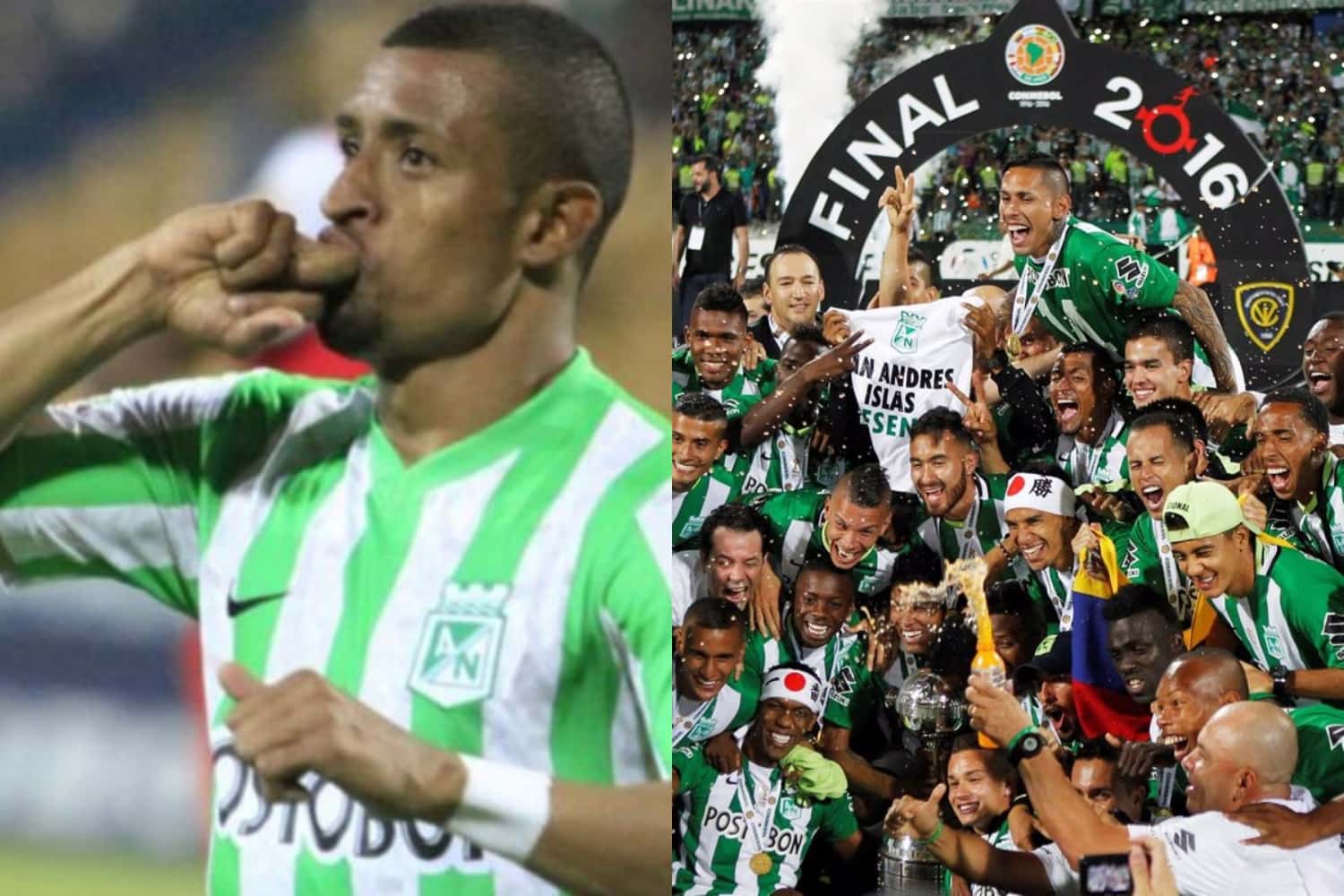 El experimentado exfutbolista salió campeón con el cuadro verdolaga de la Copa Libertadores y fue una figura del equipo.