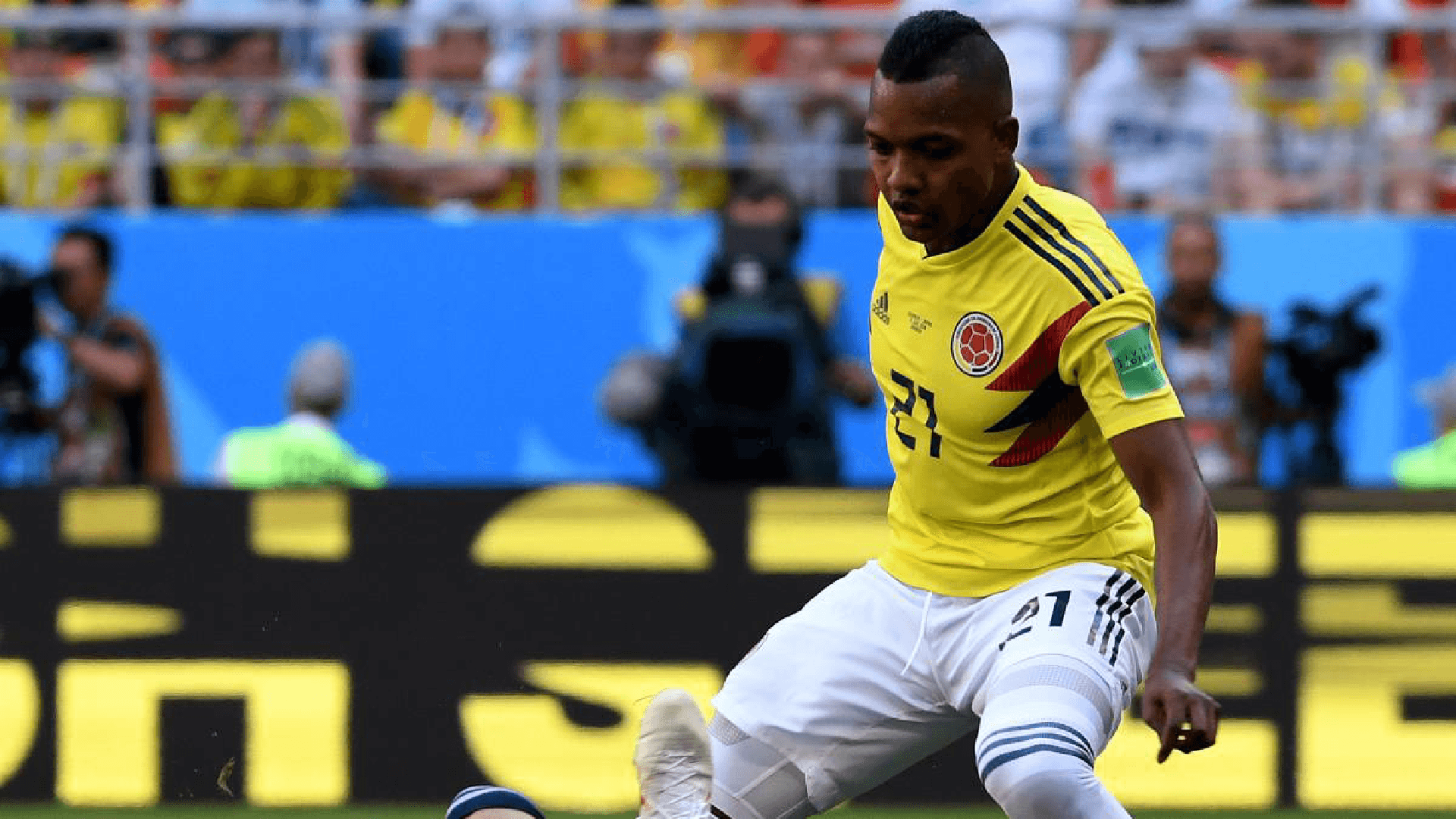 El extremo 'cafetero' ya cuenta con minutos de juego en una cita mundialista con la 'Tricolor'