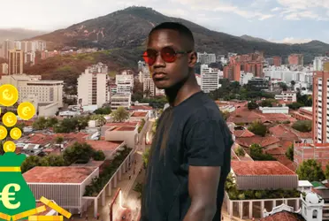El extremo colombiano Luis Sinisterra, tiene un lujo de más de 420 millones en Colombia.
