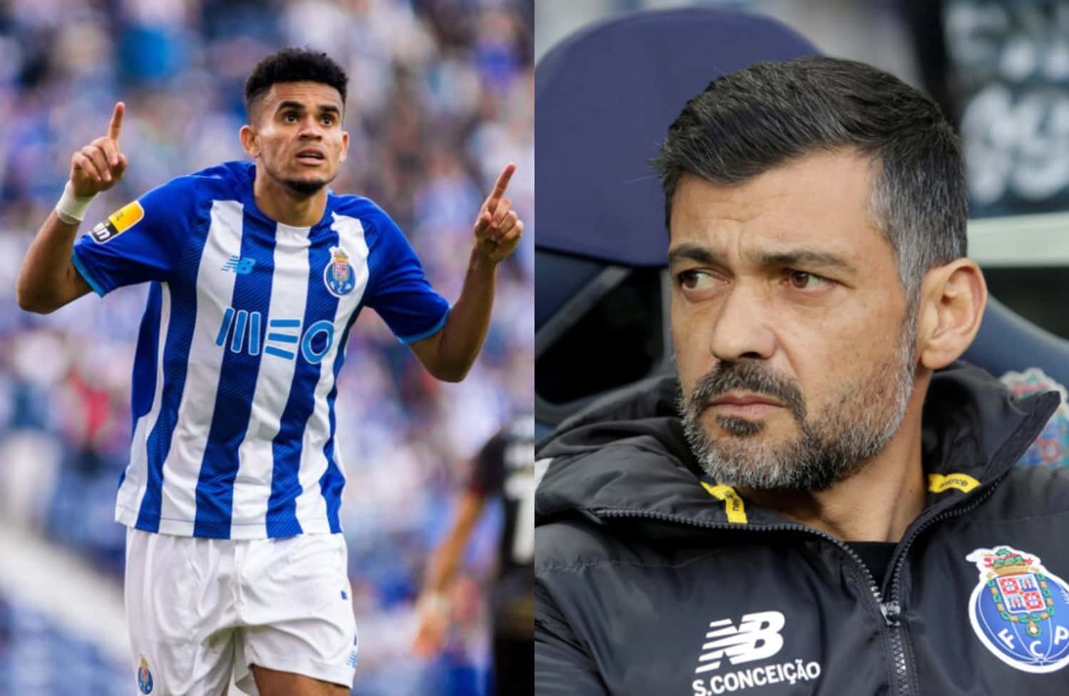 El extremo izquierdo colombiano volvió a anotar con el FC Porto e hizo reaccionar a su entrenador que estaba preocupado por el partido.