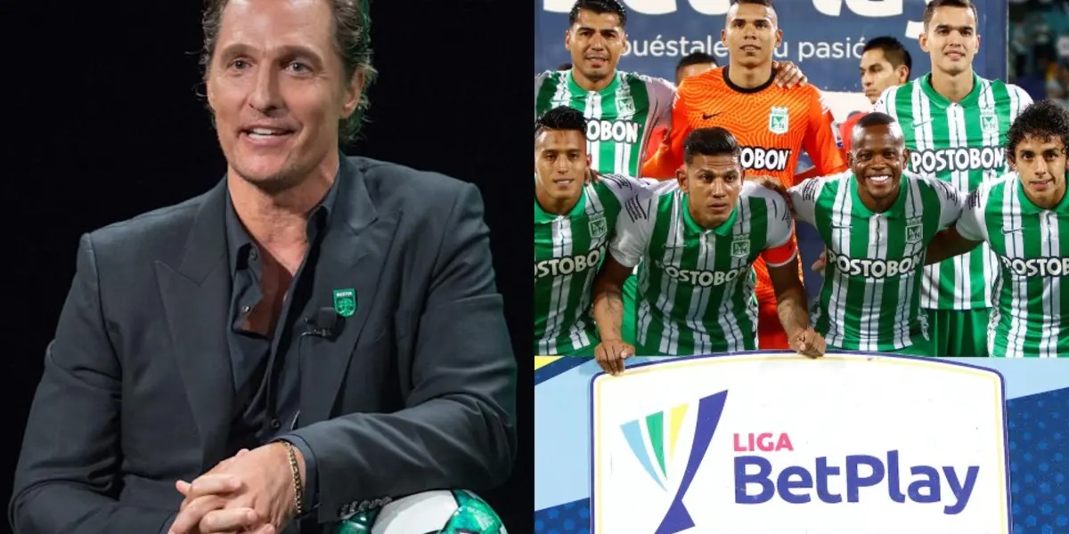 El famoso actor Matthew McConaughey es ahora directivo de un equipo en Estados Unidos y puede hacer algo que en este momento a los directivos de Atlético Nacional les queda complejo por su mala gestión.