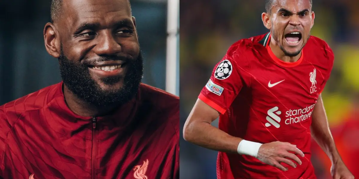 El famoso jugador de baloncesto mandó un mensaje luego de ver lo que hizo Luis Díaz y el Liverpool en la Champions League.