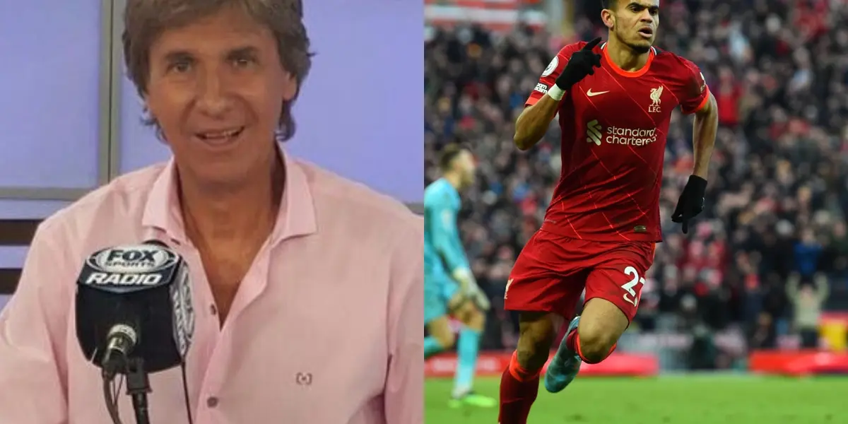 El famoso narrador argentino Bambino Pons, quien es un crack por como canta los goles, no perdió la oportunidad para ponerle letra y melodía al gol de Luis Díaz con el Liverpool. Acá te mostramos el vídeo.