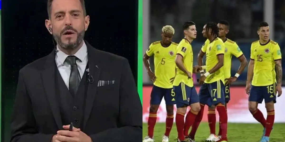 El famoso periodista argentino lamentó la eliminación de la Selección Colombia y sus consecuencias. 