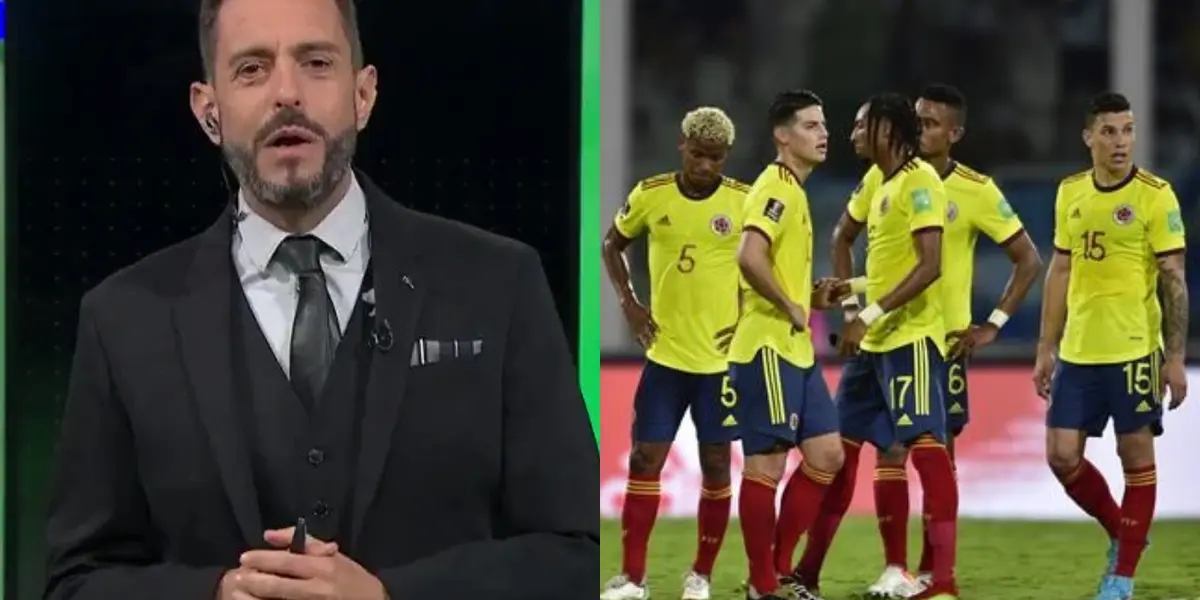 El famoso periodista argentino lamentó la eliminación de la Selección Colombia y sus consecuencias.