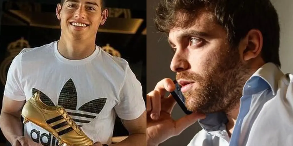 El famoso periodista experto en fichajes mencionó el caso de James Rodríguez.