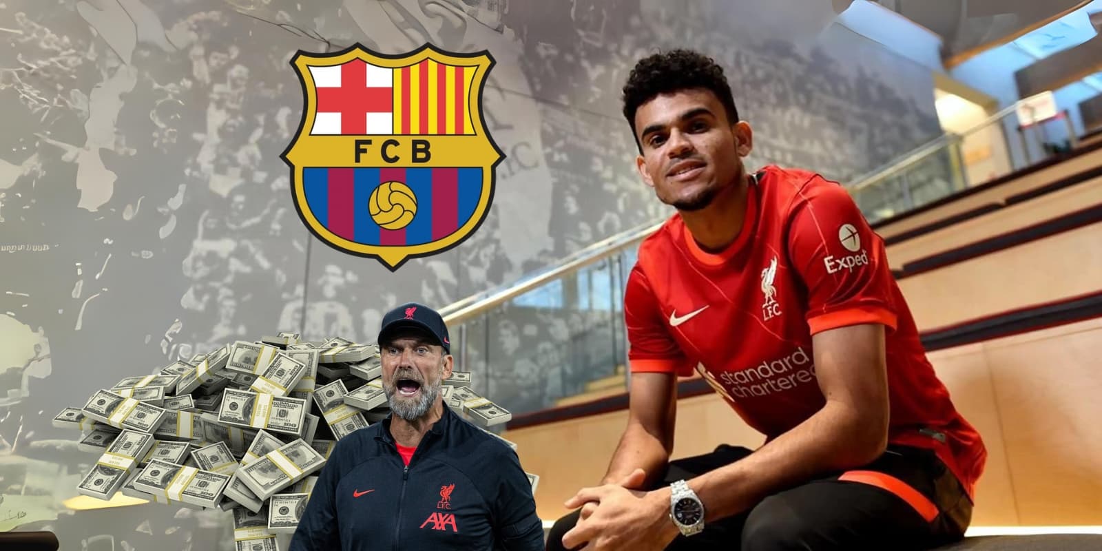 El FC Barcelona podría ir por el fichaje de Luis Díaz ante la salida de Klopp.