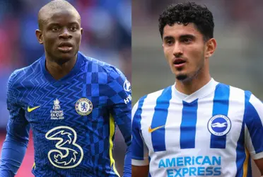 El francés Kanté quedó en evidencia al medirse contra el colombiano Steven Alzate, las acciones de juego así lo demostraron.