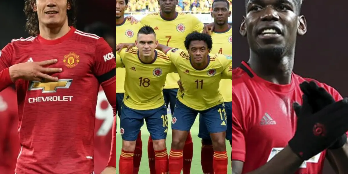 El francés Pogba vería con buenos ojos la llegada d eDuván Zapata al Manchester United si el club se anima a ficharlo para reemplazar a Cavani.