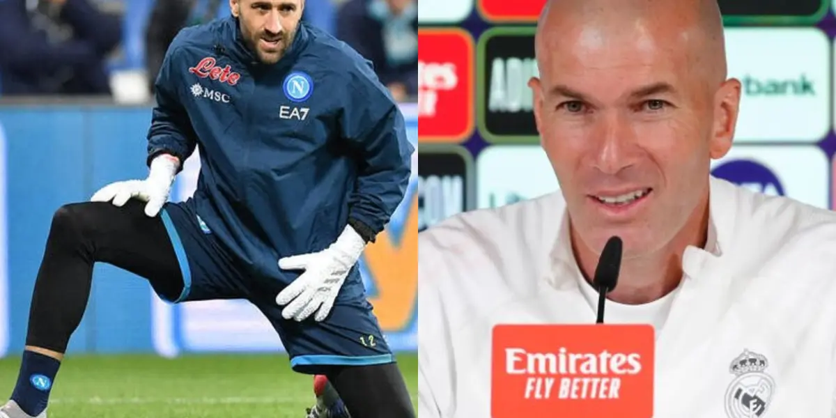 El francés Zinedine Zidane no está de acuerdo con la llegada de David Ospina al Real Madrid y es por un interés personal.