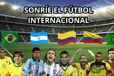 El fútbol tuvo una gran alegría gracias a varios cracks internacionales.
