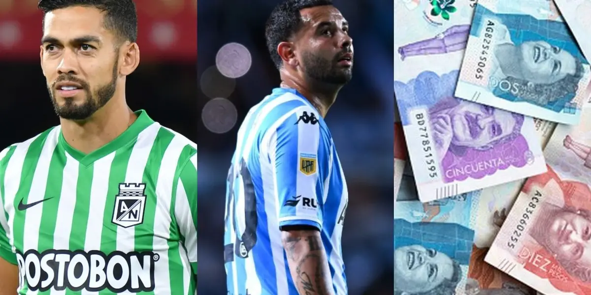 El futbolista colombiano no vive un buen momento en Racing de Argentina y podría darse su salida del club