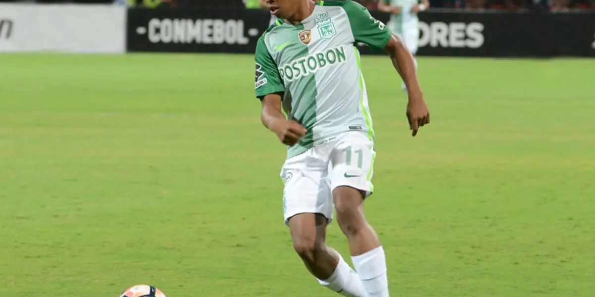 El futbolista ha militado en varios equipos y tuvo paso por Atlético Nacional en la temporada 2016/17