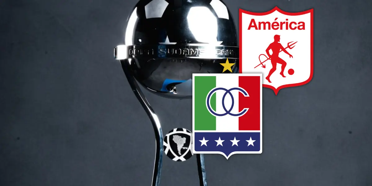 El futuro de América de Cali y Once Caldas en la Sudamericana se conoce Foto: Conmebol y Escudoteca