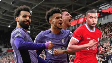 El futuro de Mbappé. Foto de Liverpool tomada de su Web Site, foto de Mbappé tomada de Instagram @si_soccer.