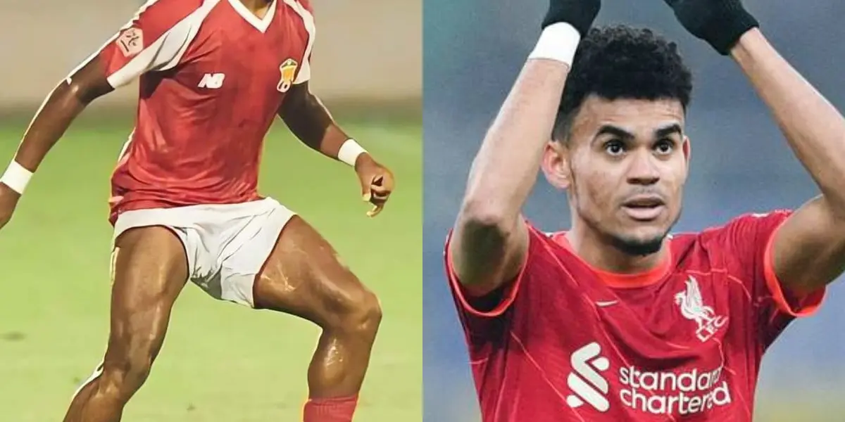 El futuro de la selección Colombia parece estar en buenas manos, o así lo deja ver el hermano menor del guajiro.