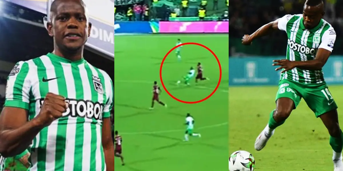 El gol de Yerson Candelo parece que ya es marca de fábrica en el club y un jugador de Atlético Nacional lo repitió hace pocas horas.