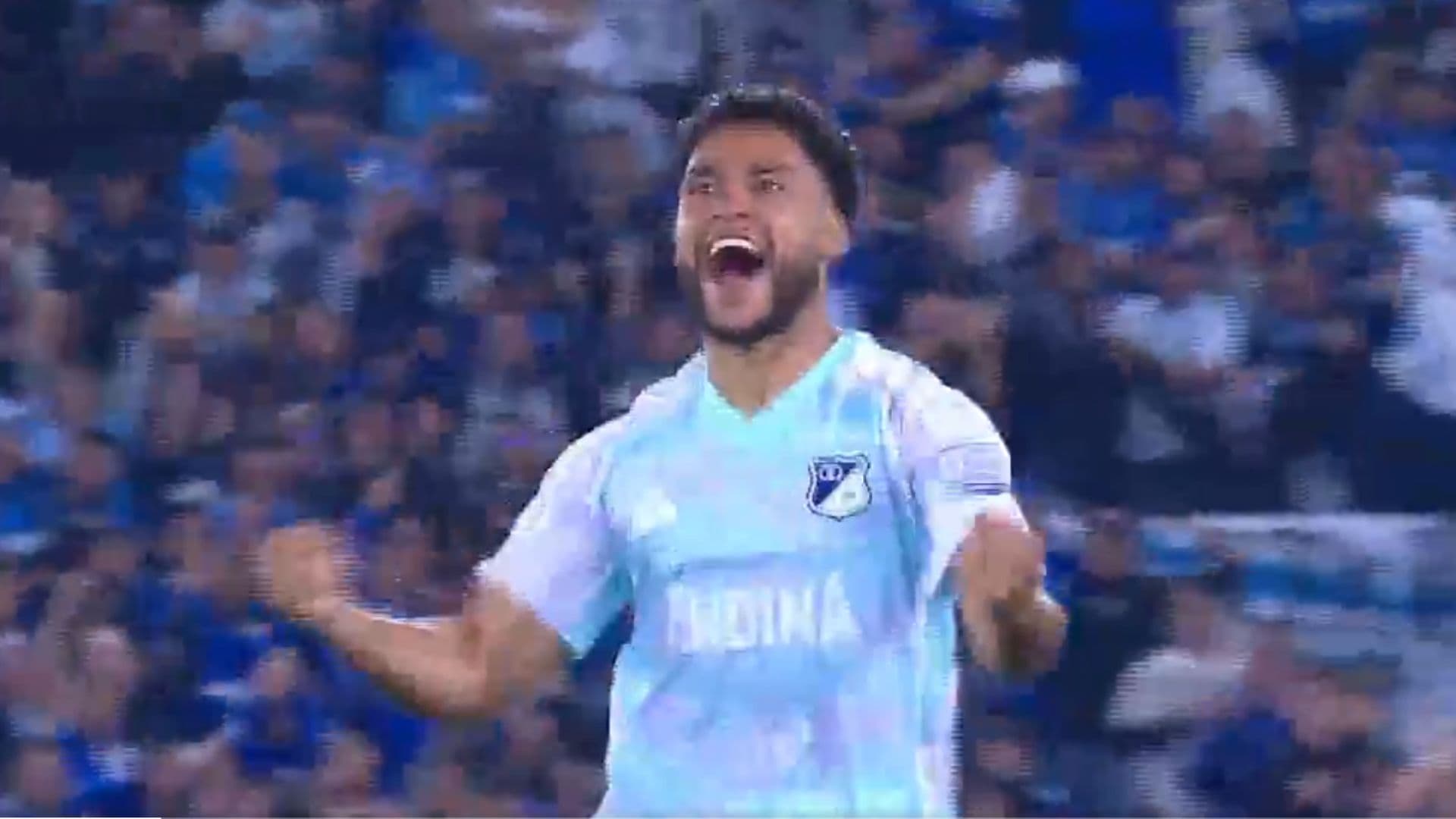 El golazo de Sebastián Valencia ante Pereira
